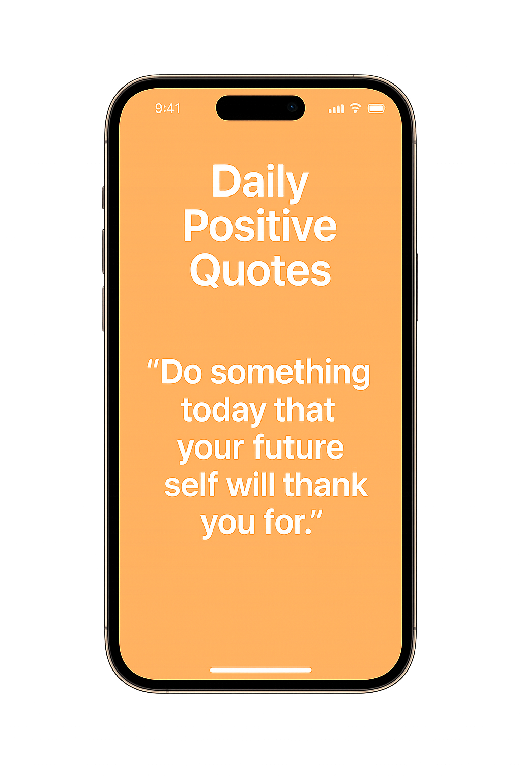 Daily Positive Quotes screenshot